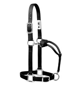 Weaver Leather Original Adjustable Halter - Black -  Small - 35-7374-BK