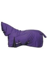 SHEET* Tough 1 - 1200D WinterTurnout Full Neck Blanket 300g - 81" - Purple - 32-2120FN-10-81