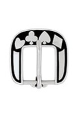 Snap* Heel Bar Buckle 5/8" - Card Suit - 04350-BS-5/8