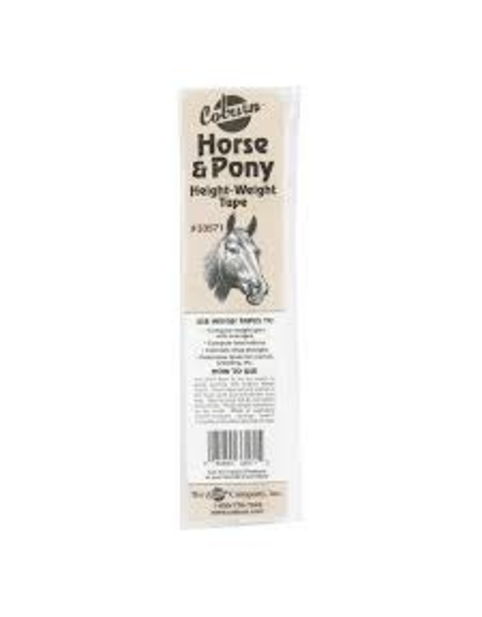 Weight Tape Pony/Horse 098-117