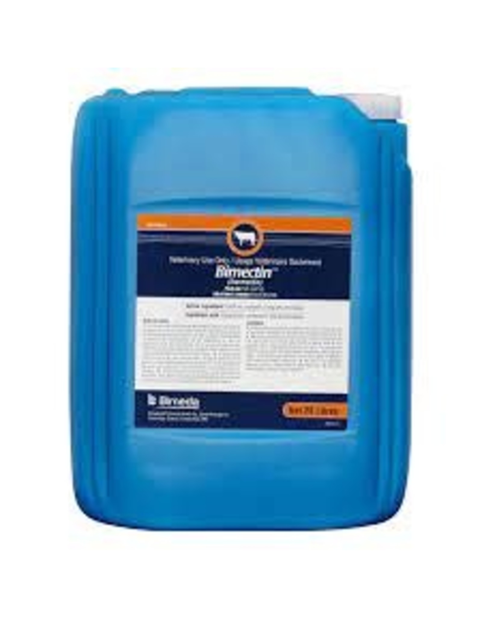 Bimectin Ivermectin Pour On - 20L - 5 mg /ml (0.5% w/v) - Application 1ml / 10 kg   DIN:02283123 - 820655