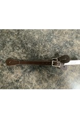 Plain Leather Spur Strap - Dark Walnut - 335937-71