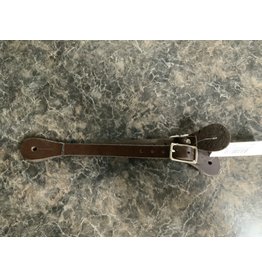 Plain Leather Spur Strap - Dark Walnut - 335937-71 *Back Ordered Jn26