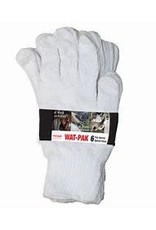 Watson Gloves Gloves*Watpak 6pk White Knight- 603 - M