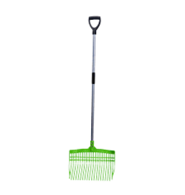 TuffStuff Super Rake w/ Aluminum Handle (Lime Green) 675012