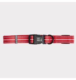 GF Reflective Collar - 1 1/2" W, 18-30" L - Red - GL434S1-RD-LW - LARGE WIDE