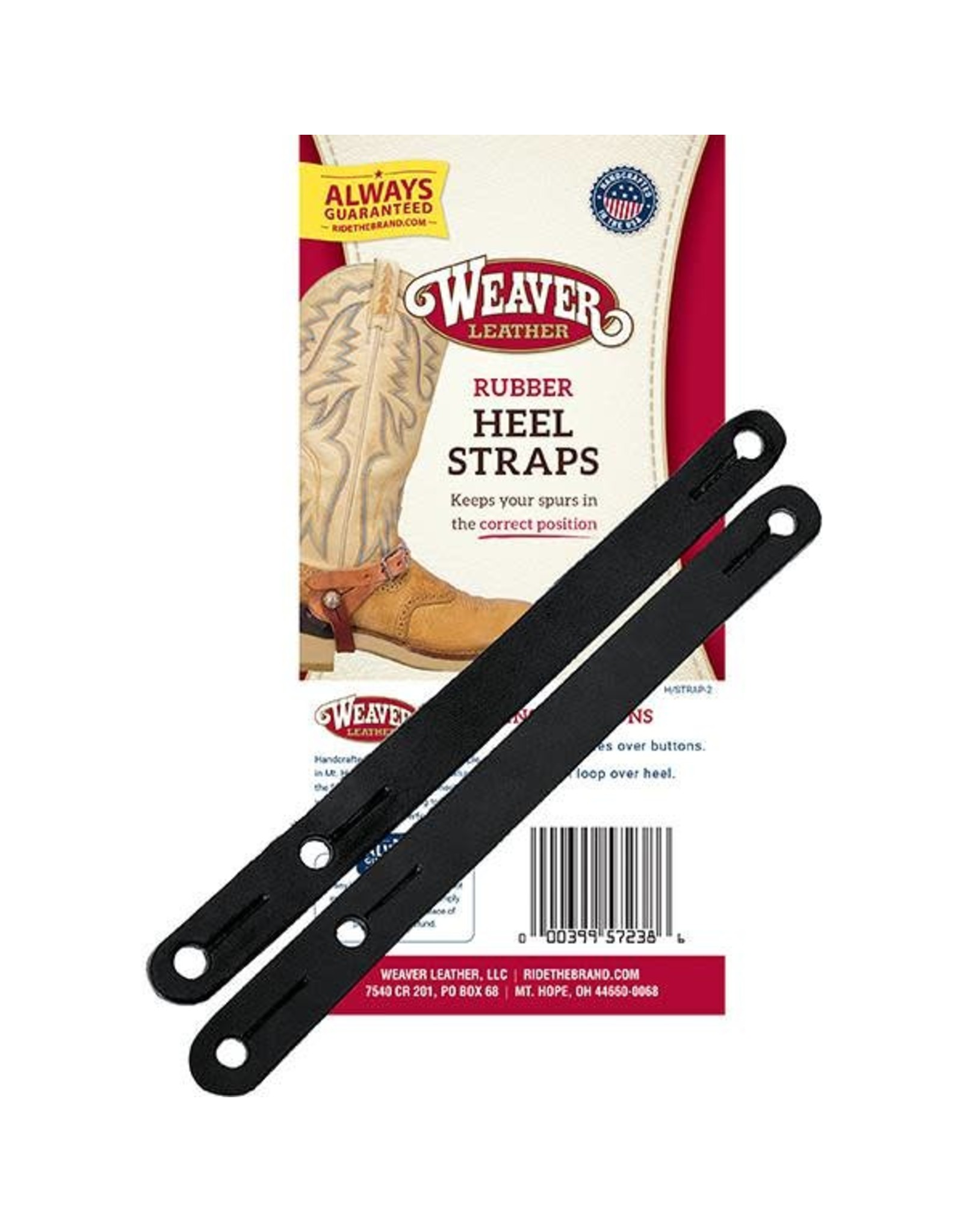 SPUR* Heel Straps Rubber 30-0790