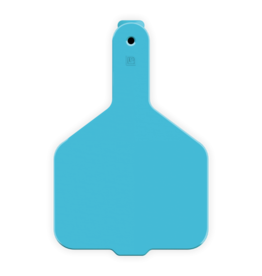 Leader TAG* LEADER 1 PC COW TAGS 25's - Blue CTW11 Wide Neck -  75.50 (w) x 114.00 (h) x 21.05 (d) mm