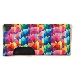 Weaver Kaleidoscope Saddle Pad ( 30" x 30") Pony - 35-1701-R1