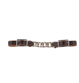 HEAD*Flat Leather Curb Chain DRK BR 172452-71