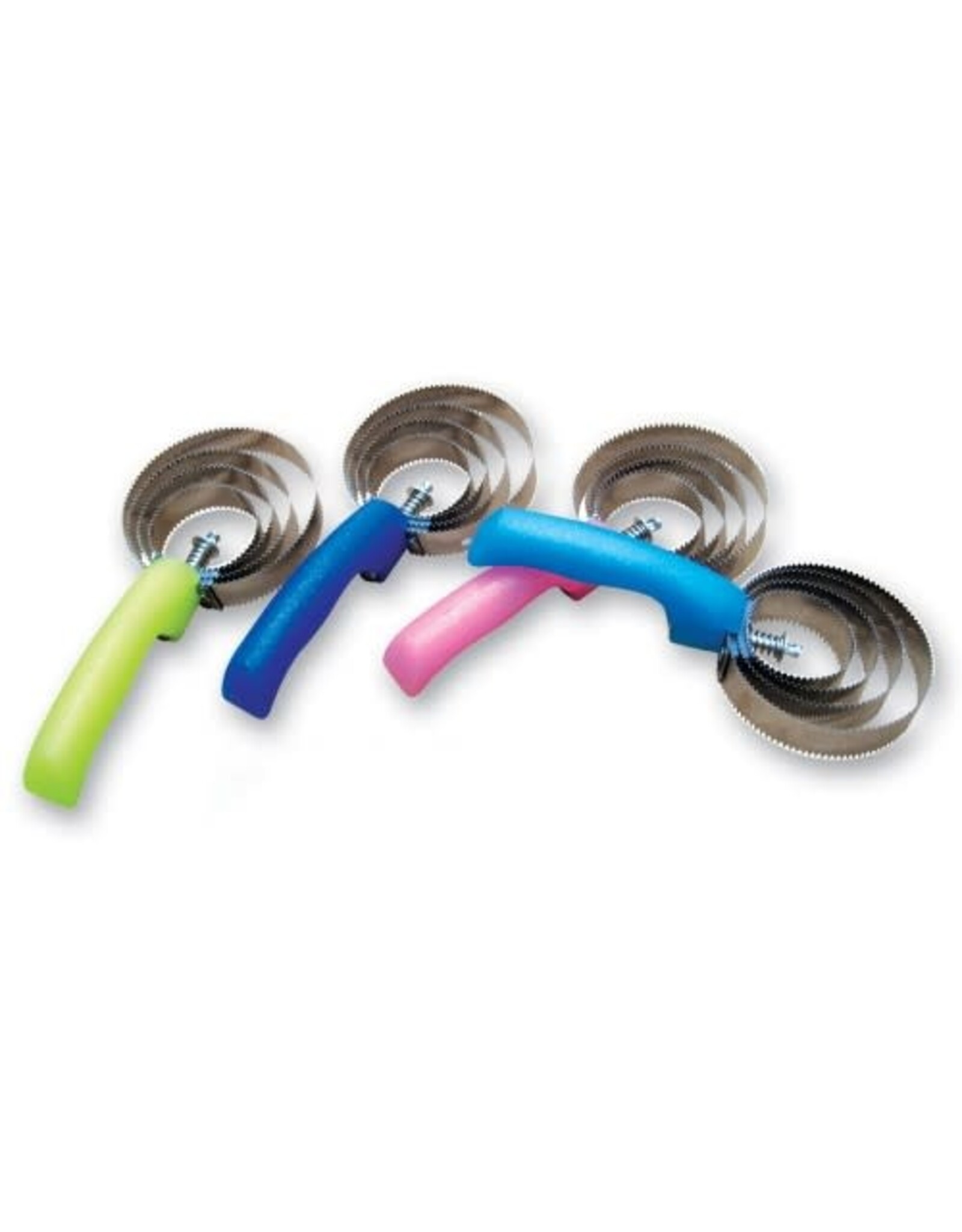 STAINLESS STEEL REVERSIBLE CURRY COMB - Lime Green - 374421-32