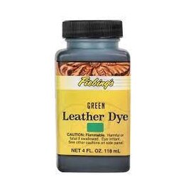 Fiebings Leather Dye - 116700-12 - Green 4 oz