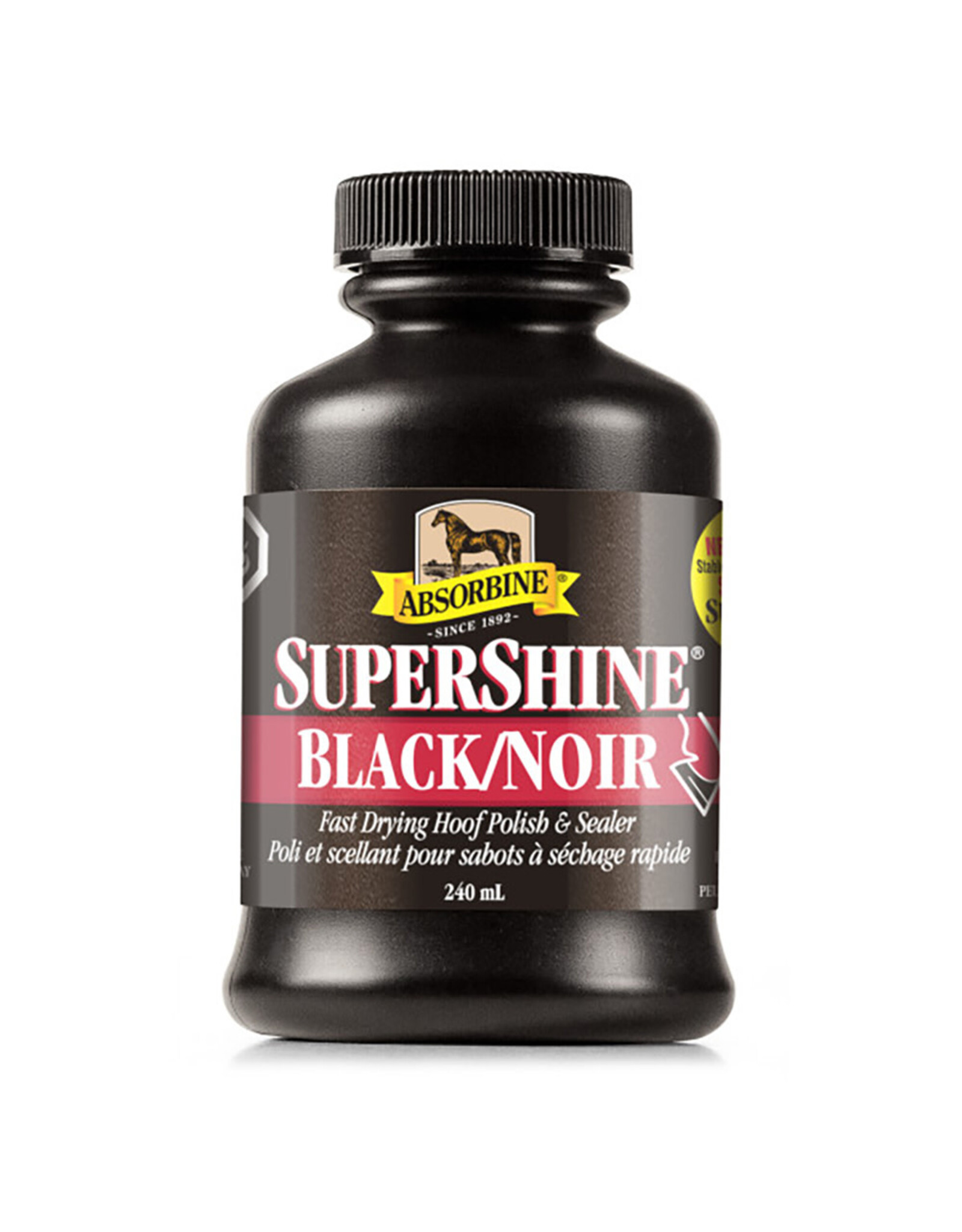 Absorbine Absorbine Supershine Black 240 ml - Hoof Polish - 001-132