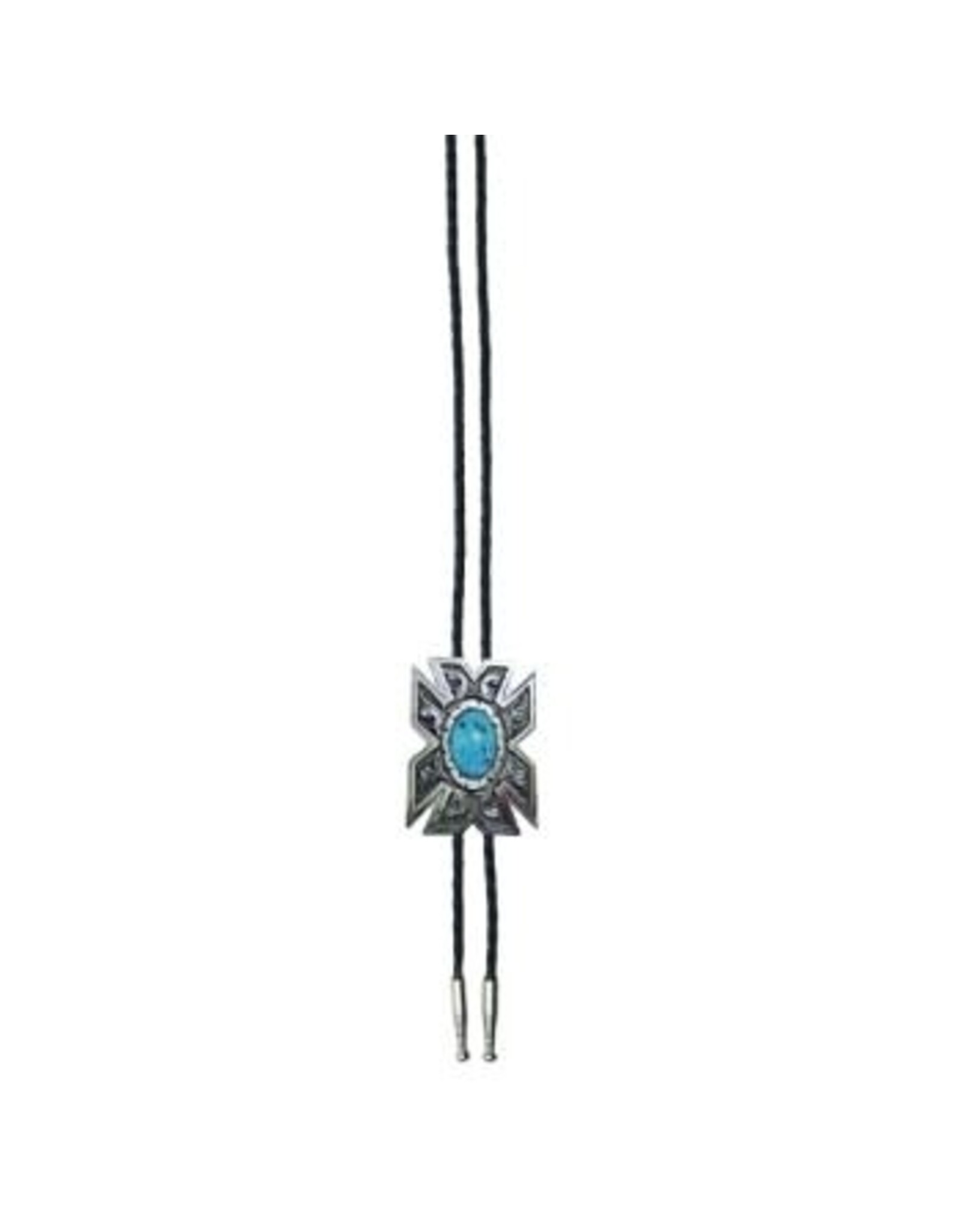 ANDWEST VARIED EDGE,TURQUOISE STONE BOLO - 915326