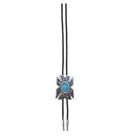 ANDWEST VARIED EDGE,TURQUOISE STONE BOLO - 915326