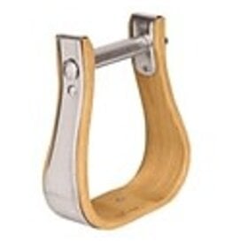 Wooden Bell Stirrups - 5" Tread - 30-0984-3