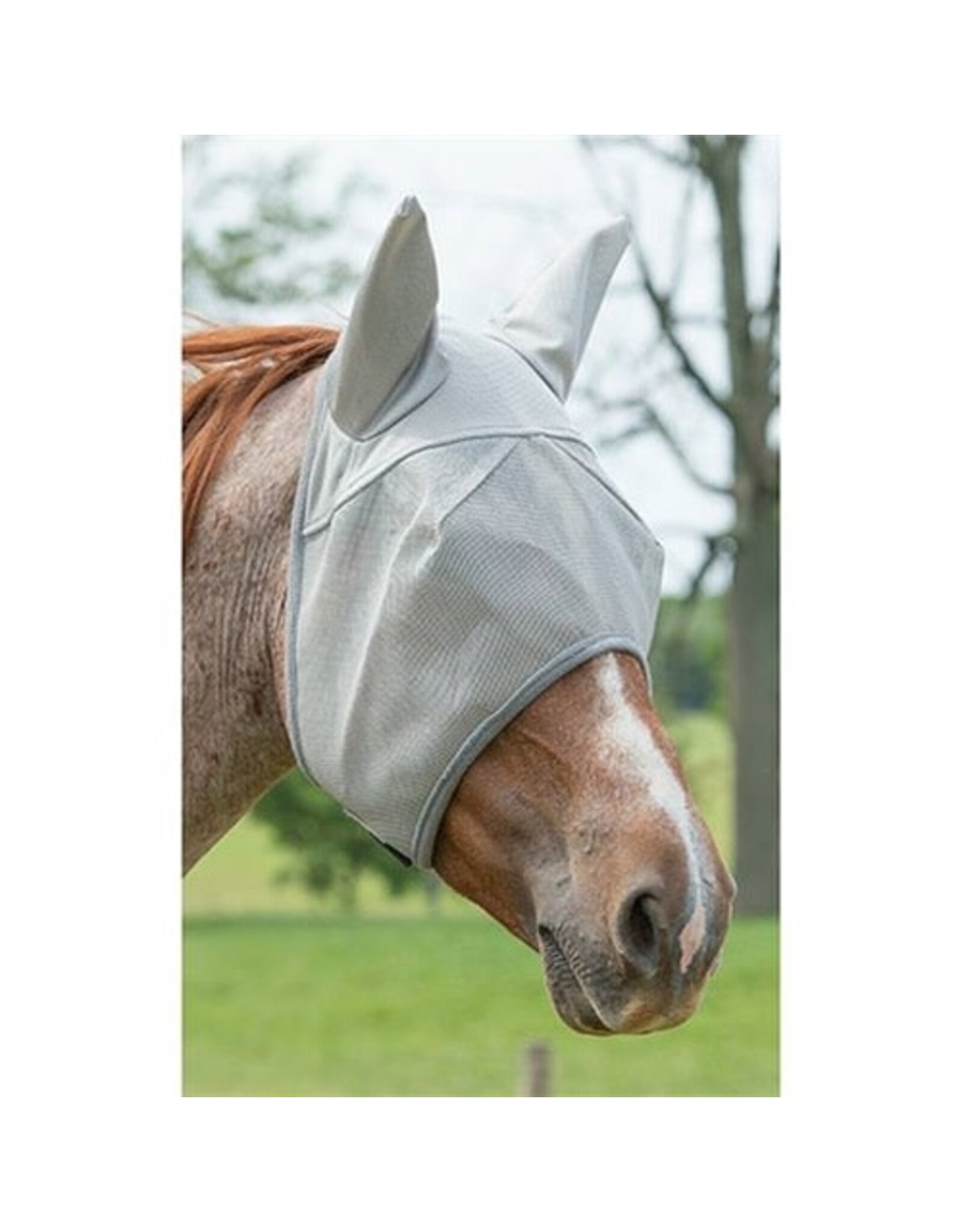 Covered Ear Fly Mask with Xtended Life Closure System - 35-4108-GY - Large