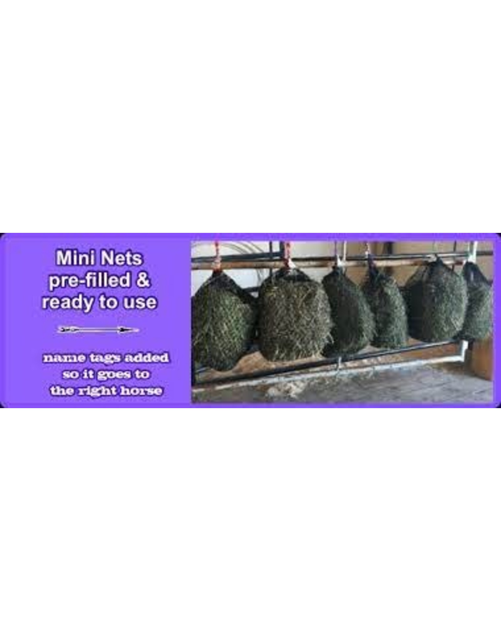 Eco Nets Trailer Hay Net -1" Reg - Purple - Eco Nets