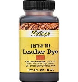 Fiebings Leather Dye 4 oz - British Tan - 116700-17