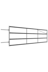 2W  Livestock Equipment 14' -  Diamond Ranch Series Fence Line Gate  - 4 Rail  (68lb) - Bolt Hinge - 6155