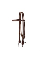 Working Tack Headstall w/Vintage 31 Heel Bar Buckle Designer Hardware - 10010-00-24