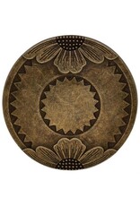 Jeremiah Watt Saltlick Flower Concho, 1-1/2"  Chicago Screw - 04282-AB-1 1/2