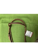Deluxe Latigo Leather Browband Headstall  Brown - 10-0266