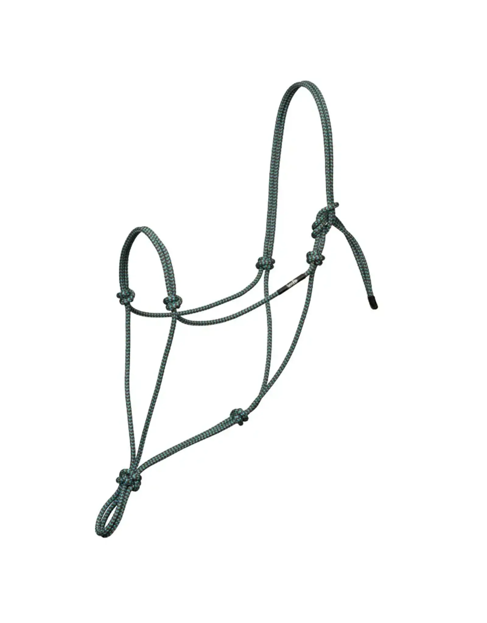 Silvertip Silvertip Big Sky Rope Halter - Large - Choc/Turq 35-9586-262