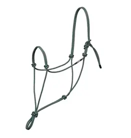 Silvertip Silvertip Big Sky Rope Halter - Large - Choc/Turq 35-9586-262