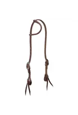 Working Tack -  Sliding Ear - Headstall with Floral Hardware 10-0642