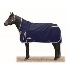 Country Legend Blanket - Country Legend 1200D Half Neck Winter Turnout 300g - 76"- Navy - 317577-78