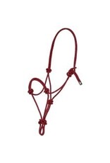 Mustang Rope Halter - Red/Black - 292987-02