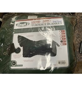 Blanket -Tough 1 1200D Winter Turnout Full Neck Blanket 300g - 81" - Hunter Green - 32-2120FN-6-81