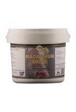 Basic Sports Magnesium Oxide Pure -  5kg TEN462 - 80462 - Assists in calcium and potassium uptake and plays a role in the formation of bone, and in carbohydrate and mineral metabolism.