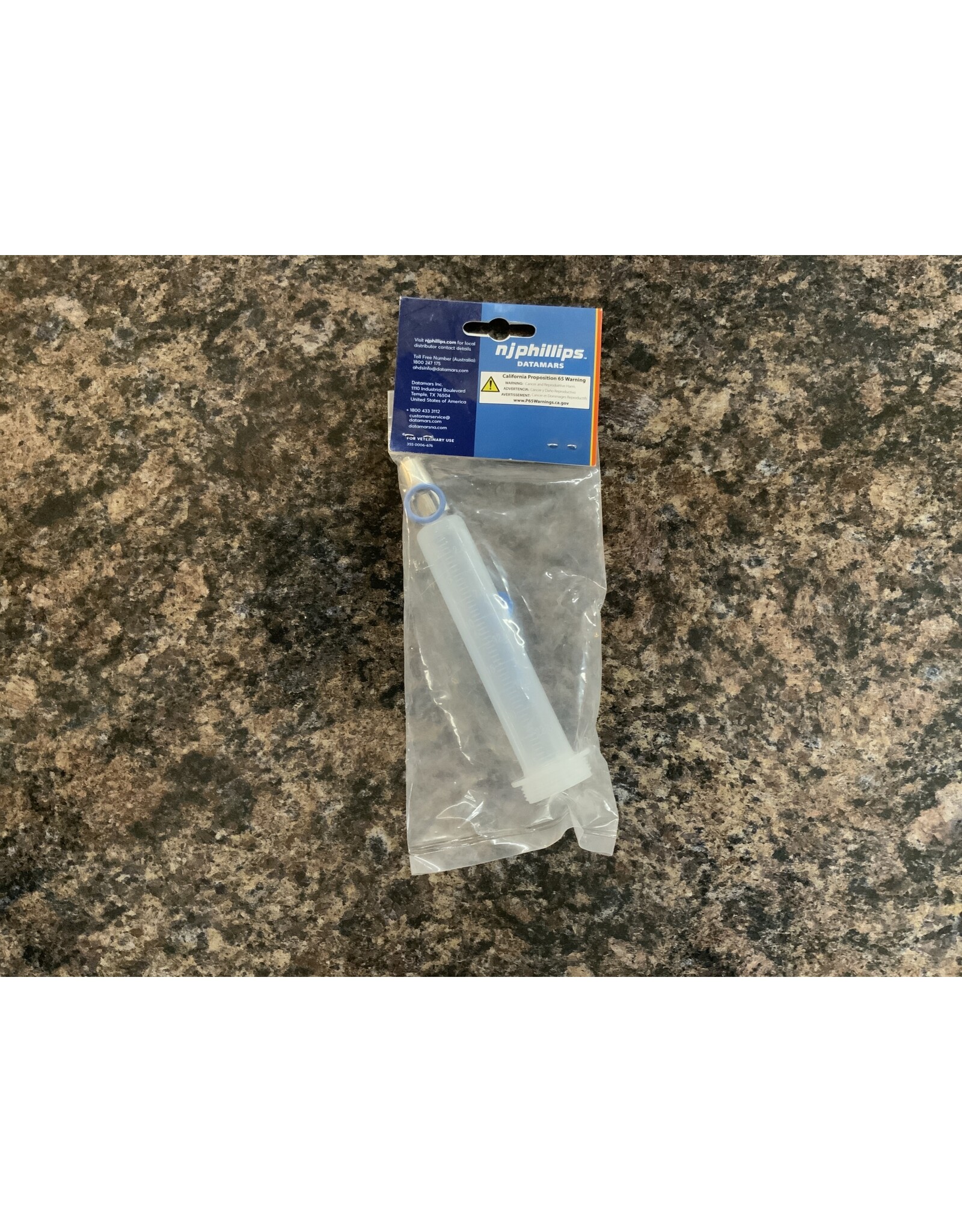 NJP 25ml Barrel Kit w/o-ring (oil based vac) -109923