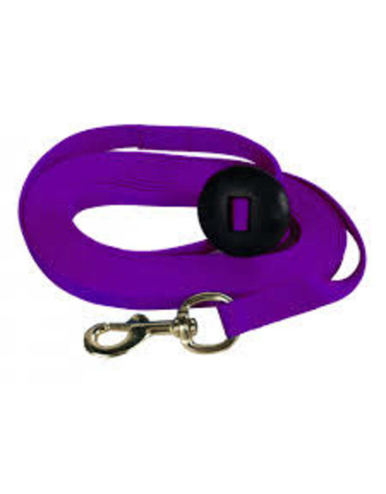 NYLON LUNGE LINE WITH SNAP - PURPLE - 262617-22
