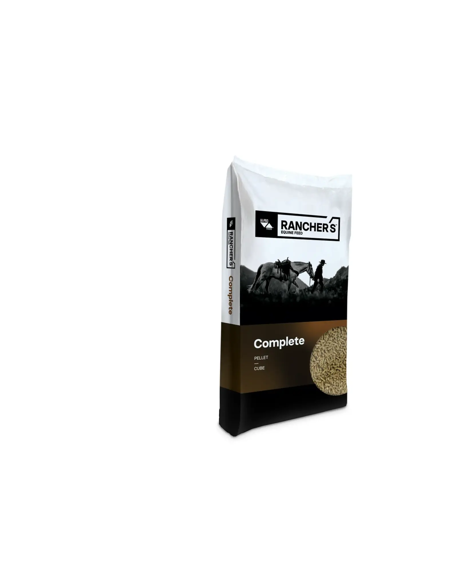 Step Right Rancher's Equine Feed Complete Pellet - Mature, Gestating , Less Active Horses - 20 kg - 17188775 - NSC 27.7% - CP 14%, Fat 4%, Fiber 13.0%