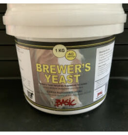 Basic Sports Brewers Yeast  5kg TEN642 - pro-biotic supplement promotes gut health, improving digestion and nutrient availability. Brewer’s Yeast is an excellent source of all the B complex vitamins.