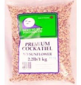 STS COCKATIEL PREMIUM NO SUNFLOWER 10kg /22lb - 33170