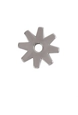8 Point Replacement Rowel, Stainless Steel, 1" - 25-9030