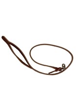 Western Rawhide LARIAT STRAP- Burgundy Latigo - 5/8" x 26"