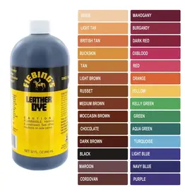 Fiebings Leathercolors Leather Dye - 116714-15 - Light Tan 118ml/ 4oz