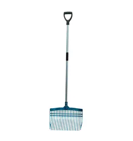 TuffStuff Super Rake w/Aluminum Handle - (Aqua) - 675011