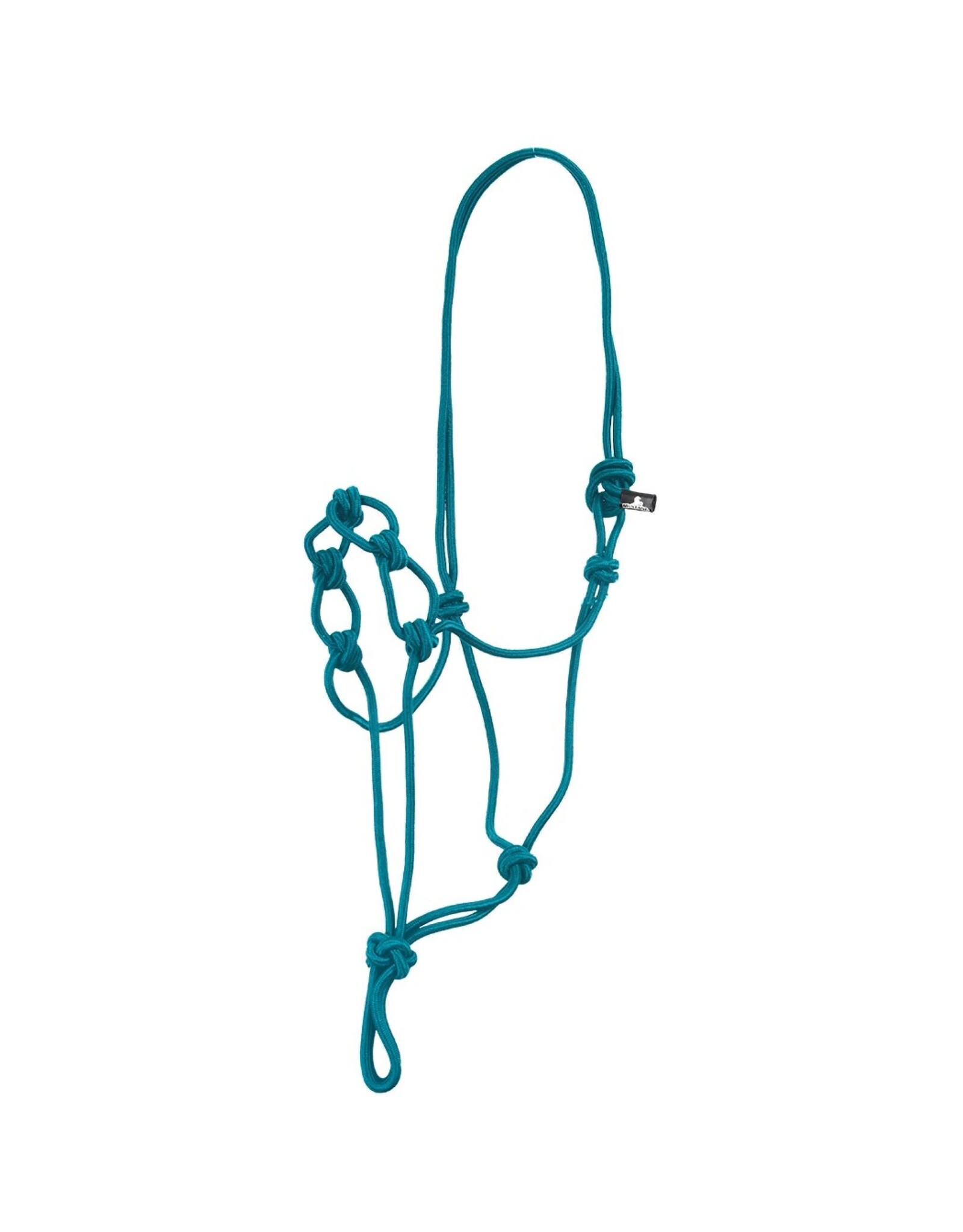 Mustang Mustang Infinity Knot Rope Halter and Lead - HORSE -TURQ 292769-19