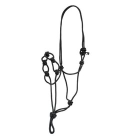 Mustang Mustang Infinity Knot Rope Halter and Lead - HORSE - BLK 292769-27