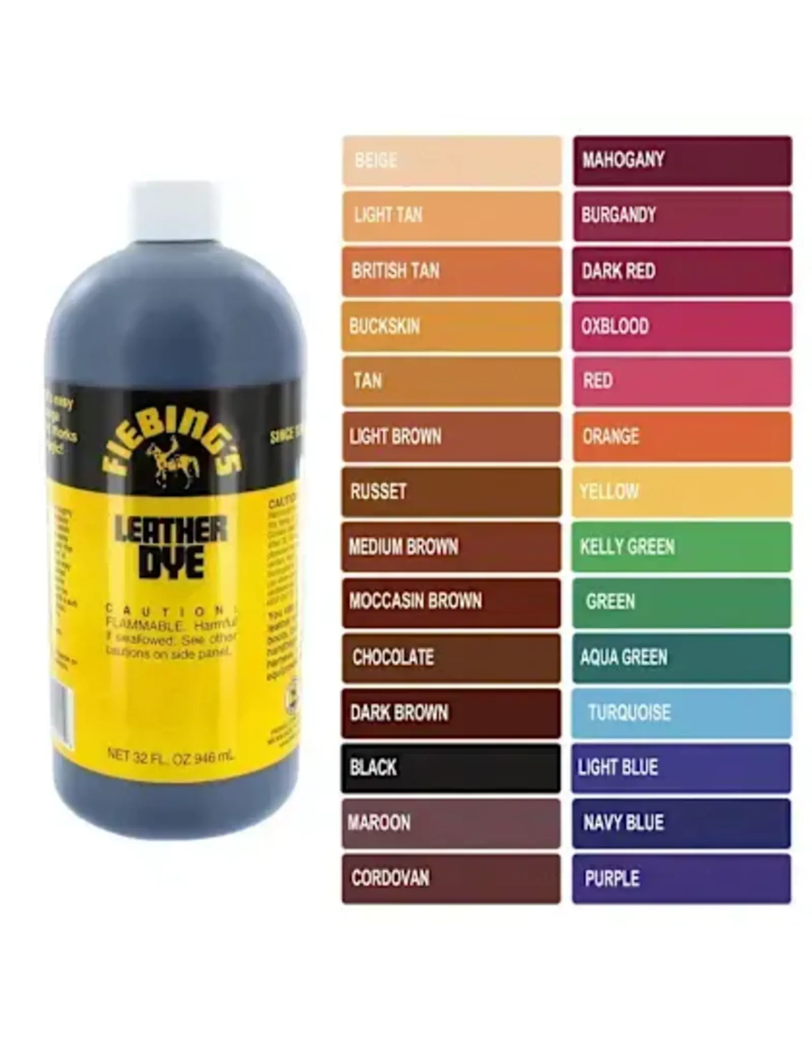Fiebing"s Fiebing's Leathercolors Leather Dye -116714-04 CHOC 118ml/4oz