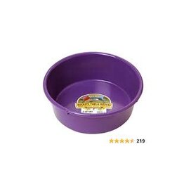 Plastic Utility Feed Pan - 5qt - Purple - 115-684