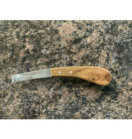 Hoof Knife LH Wood Handle - 128-275