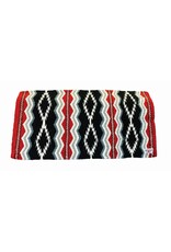 COUNTRY LEGEND STARBURST BLANKET  Red/Black - 36" x 34" - 274156-02
