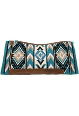 COUNTRY LEGEND RANCH SADDLE PAD, TL/TQ/BK - 36" x 34" - 273963-22
